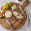 French Home 8-Piece Laguiole Spreader Set - Holly Berry