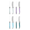 French Home 8-Piece Laguiole Spreader Set - Plum Rose