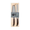 French Home Connoisseur Laguiole 2-Piece Cake and Pie Server Set with Tortoise Shell Handles
