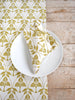 French Home Set of 4 Orchid Napkins - Chartreuse