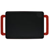Chasseur 14-inch Flame Rectangular Enameled Cast Iron Grill Pan with Handles Red or Grey (CI_3360)