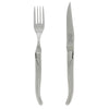 French Home Laguiole Connoisseur Stainless Steel 8-piece Steak Knife and Fork Set.