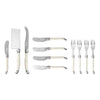 French Home Laguiole Ultimate 11-Piece Charcuterie Set with Faux Ivory Handles