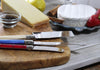 French Home 3 Piece Laguiole Cheese Set - Red, Blue & White