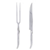 French Home Laguiole Stainless Steel Carving Knife and Fork Set