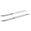 French Home Laguiole Stainless Steel Carving Knife and Fork Set