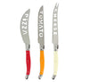 French Home 3 Piece Laguiole Pizza, Tomato, and Cheese Knife Set ,Tuscan Sunset