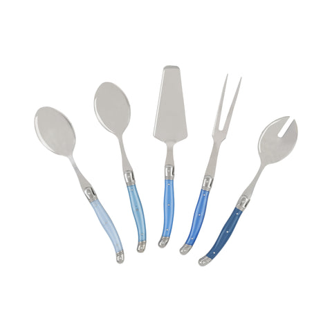French Home Laguiole 5 Piece Hostess Set - Shades of Blue