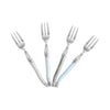 French Home Laguiole Cake Forks, Set of 4 - Mother of Pearl